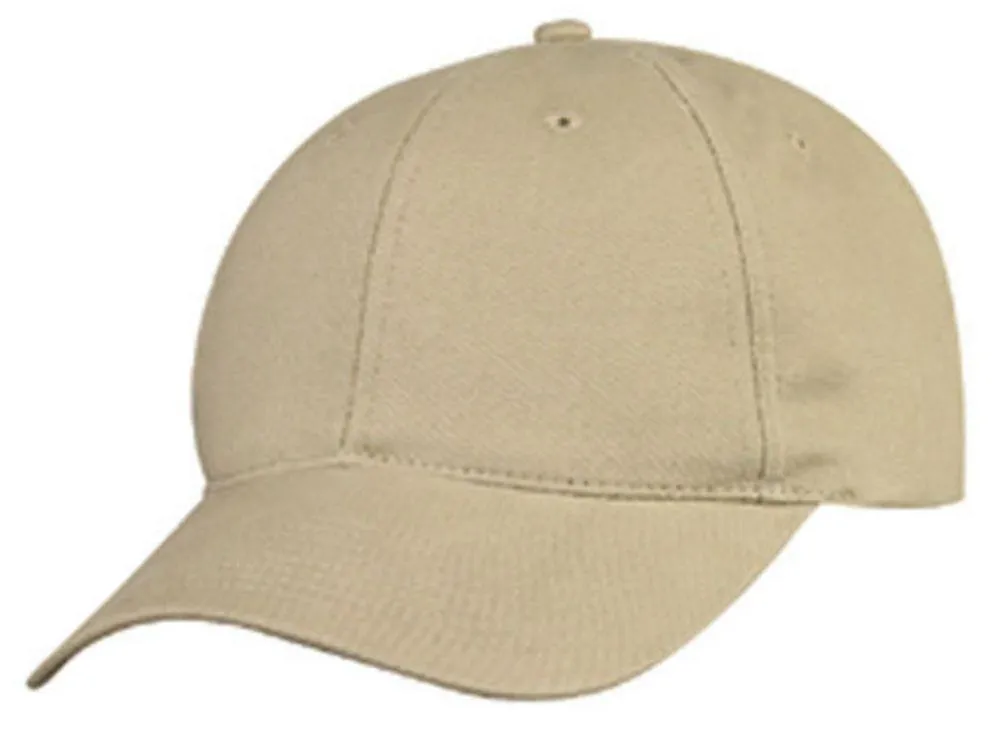 1 Dozen 6 Panel Low Crown Brushed Cotton Baseball Caps Hats Wholesale Bulk