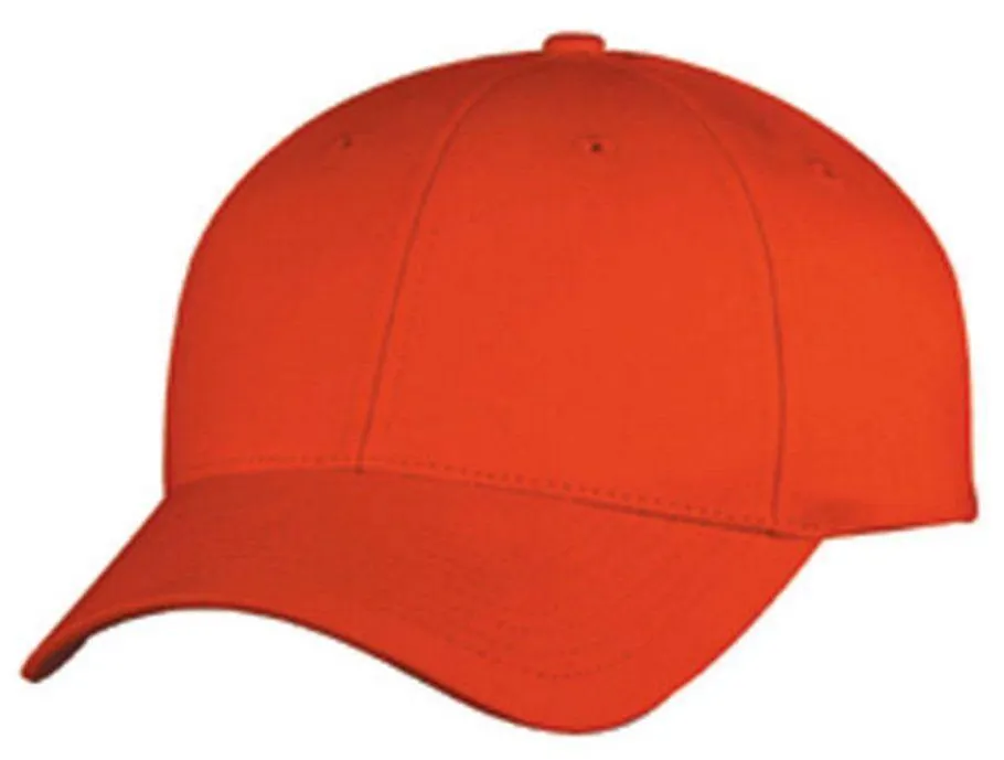 1 Dozen 6 Panel Low Crown Brushed Cotton Baseball Caps Hats Wholesale Bulk