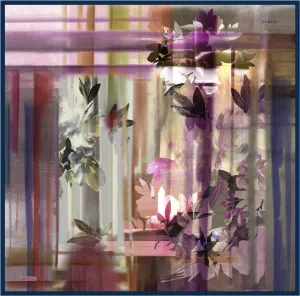Armine Etsy Floral Silk Scarf No. 39