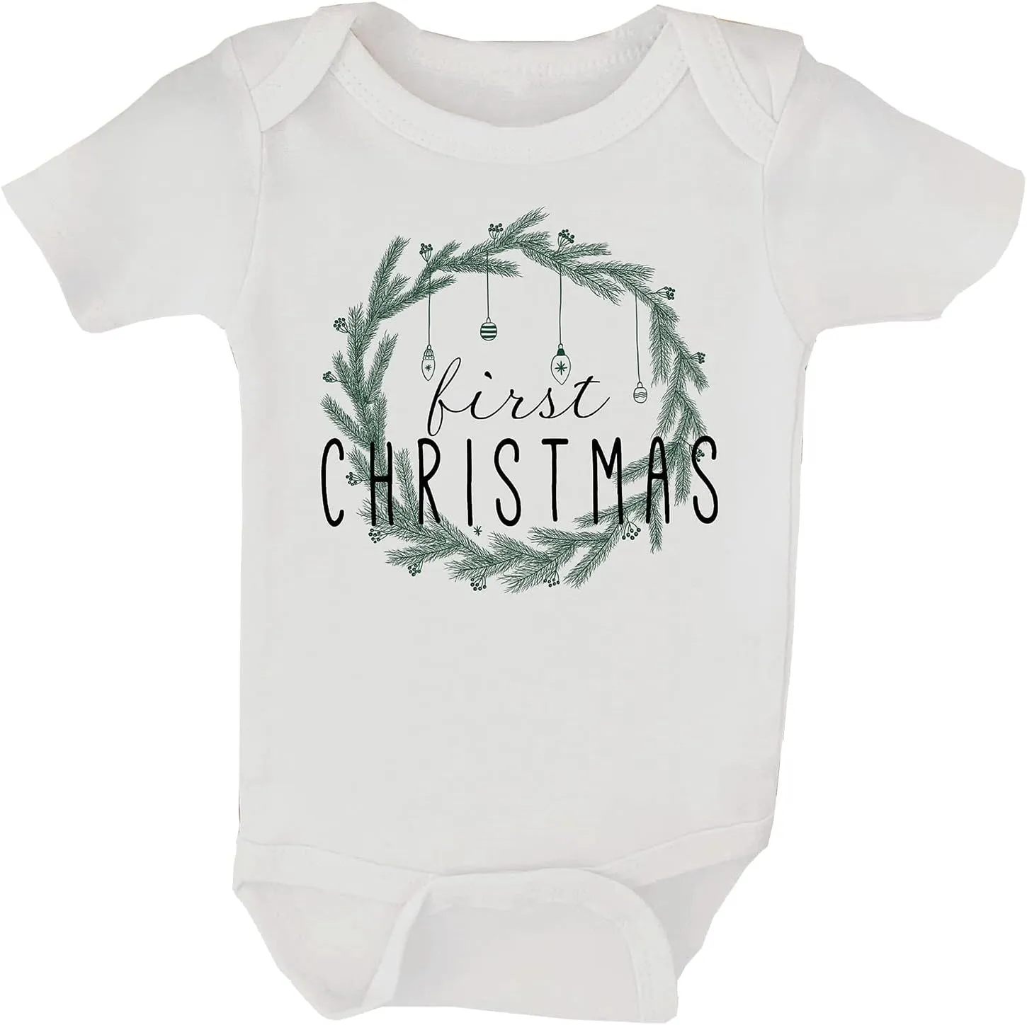 Baby's First Christmas Matching Family Shirt, My 1st Christmas As Mom Dad T-Shirt, Family of Three Holiday Outfits