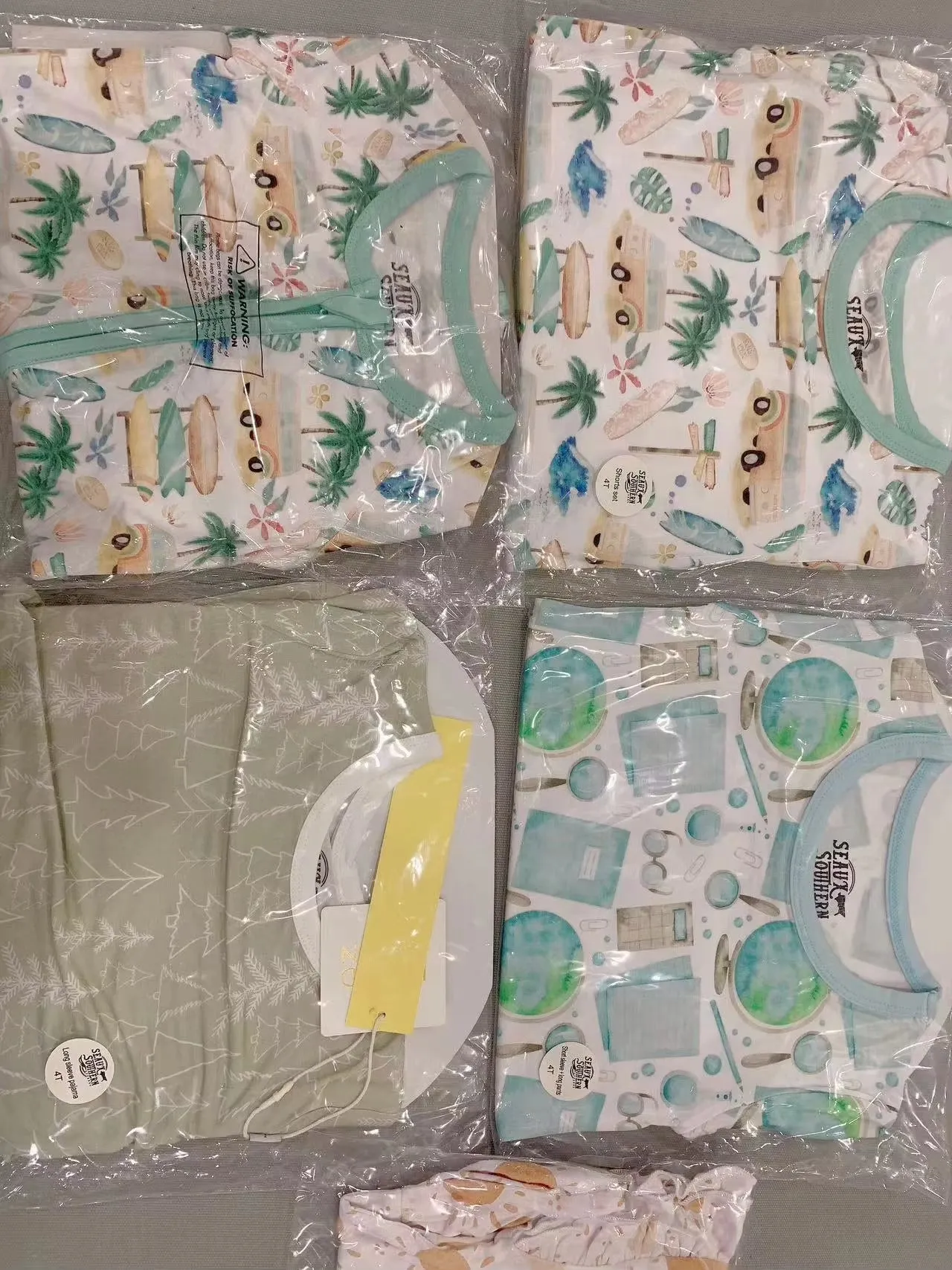 Bamboo Baby Romper Pajamas Bodysuit