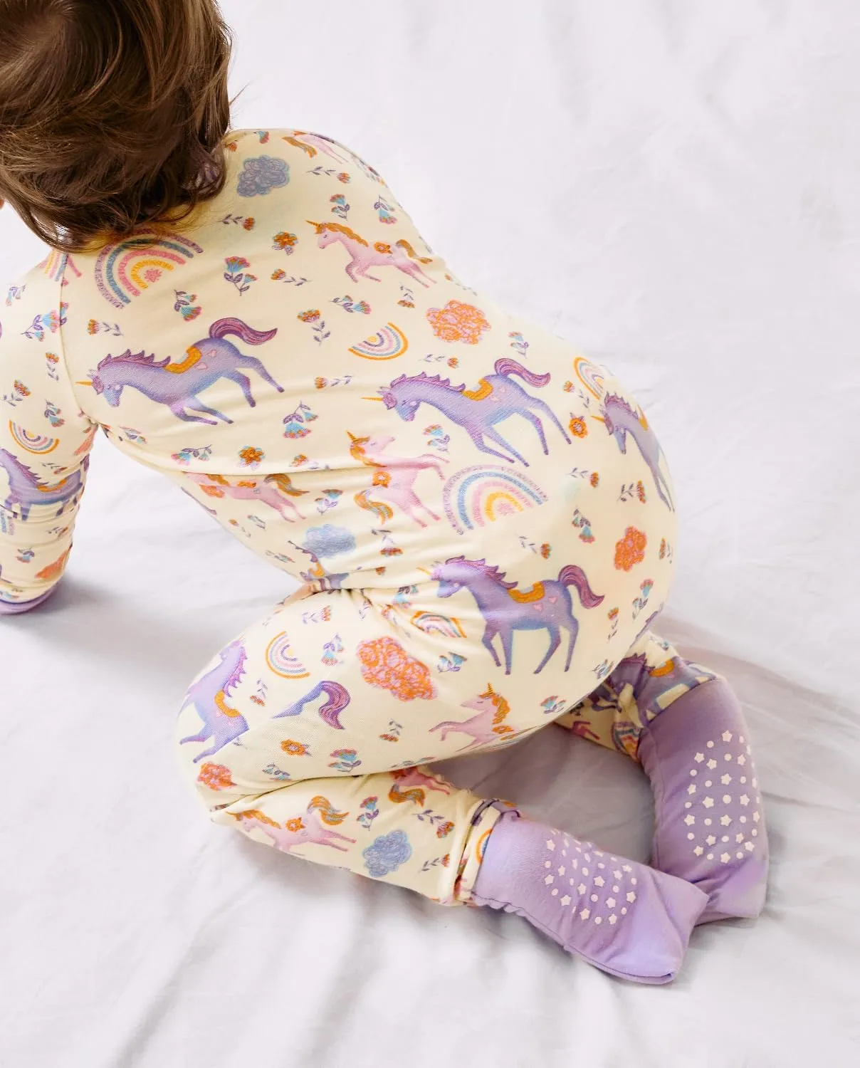 Bamboo Viscose Convertible Baby Footies Pajamas, footies for babies, Zipper Pajamas Baby Girls 0-24M