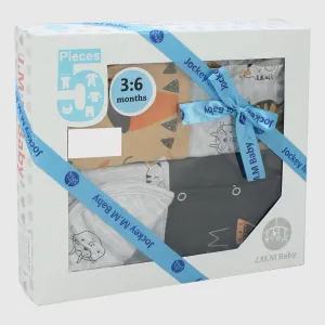 Born Wild 5-Piece Baby Layette Set