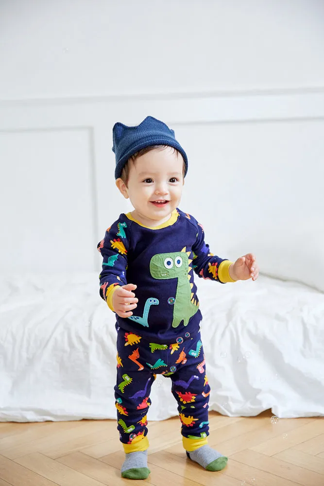 Buddy Dino Long Sleeve Pajamas