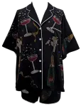 Champagne and Coupes Pajamas