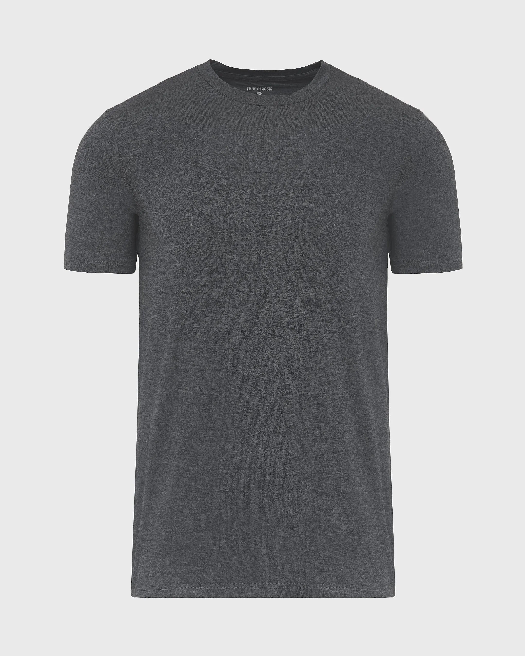 Charcoal Heather Gray Short Sleeve Loungewear Tee