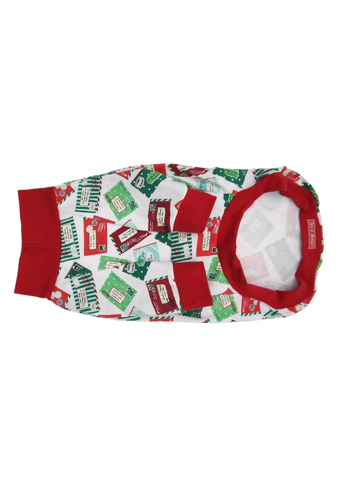 Christmas Letters to Santa Dog Pajamas