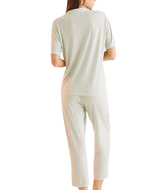 Classic Long Pajamas Green
