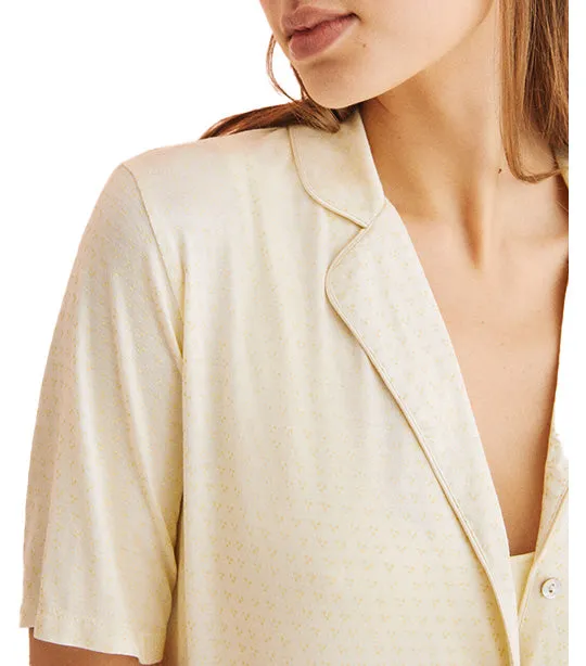 Classic Long Pajamas Yellow