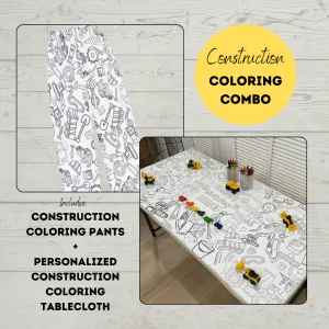 Construction Coloring Combo