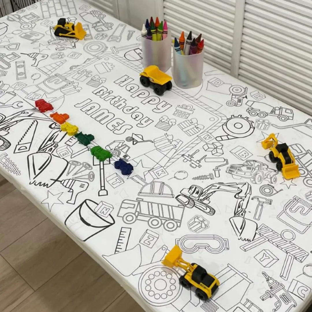 Construction Coloring Combo