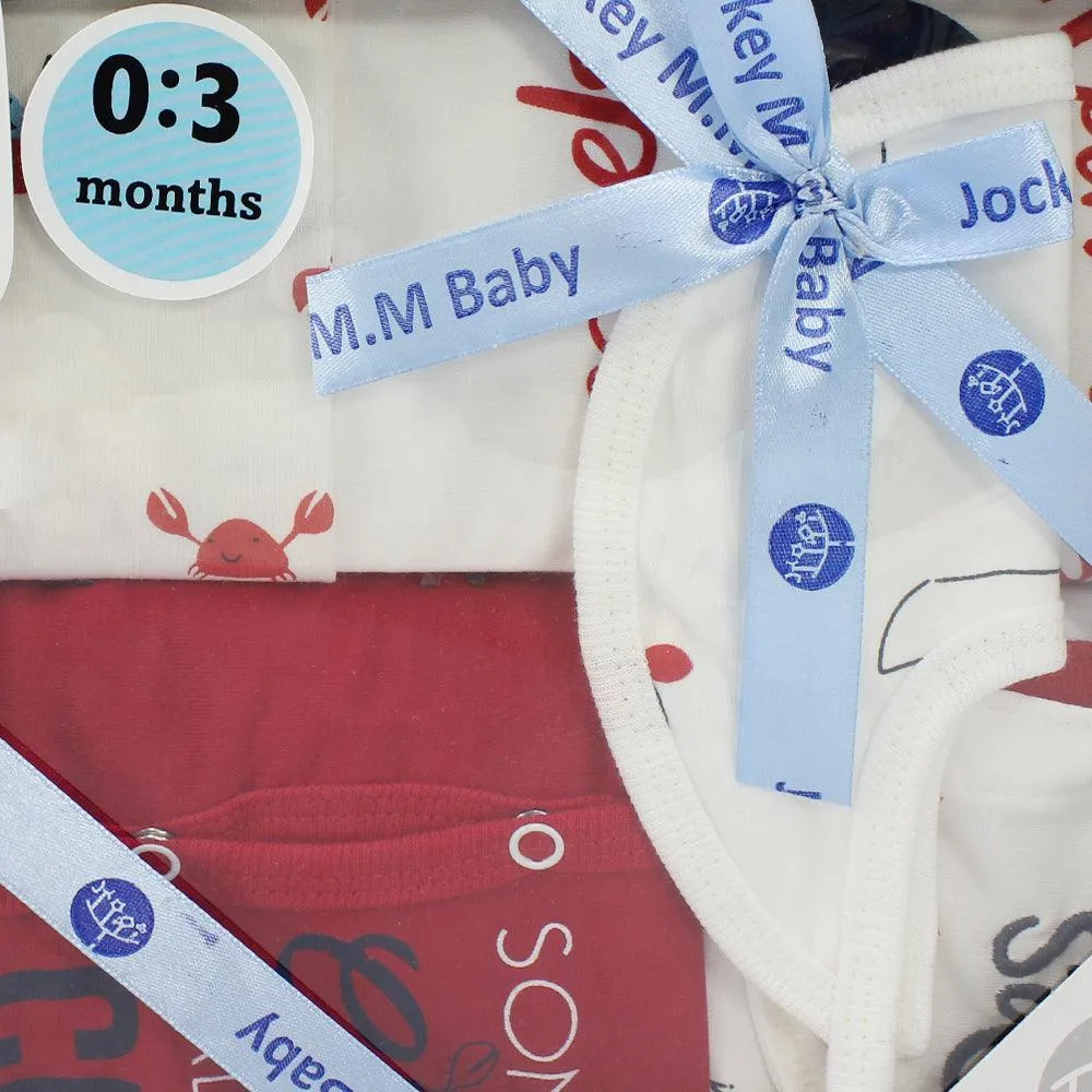 Cutie Crabby 5-Piece Baby Layette Set