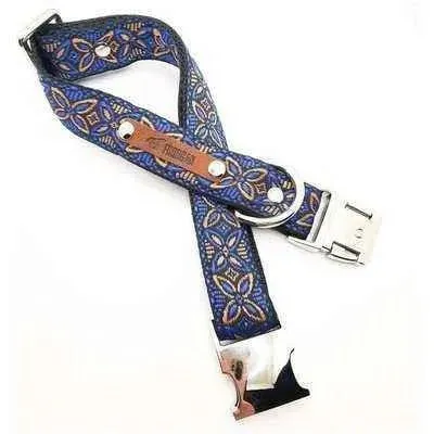 Designer Dog Collar with Free Personalisation & Adjustable Size