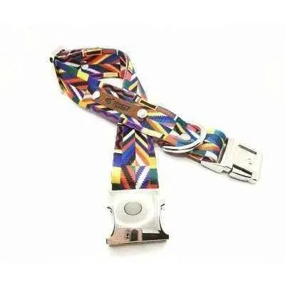 Designer Dog Collar with Free Personalisation & Adjustable Size