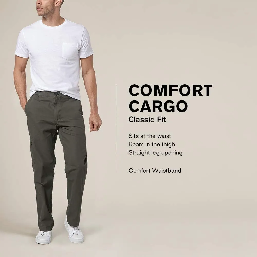 Dockers Mens Classic Fit Comfort Cargo Pants