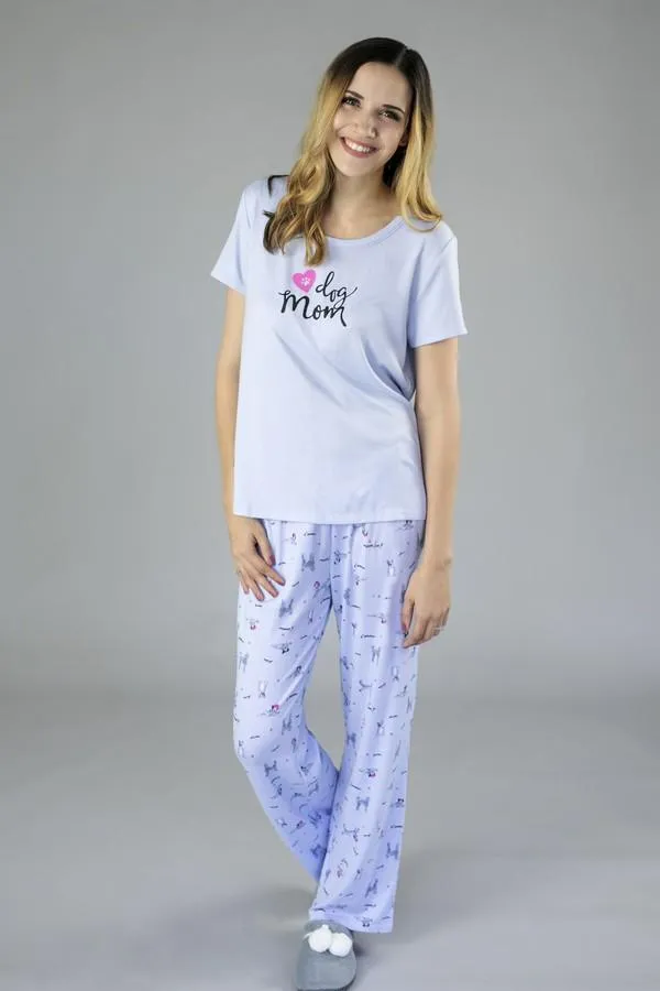 Dog Mom Long Pant Set