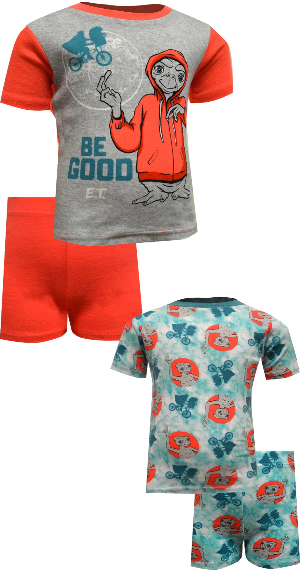 ET the Extra-Terrestrial Be Good ET 4 Piece Cotton Toddler Pajamas