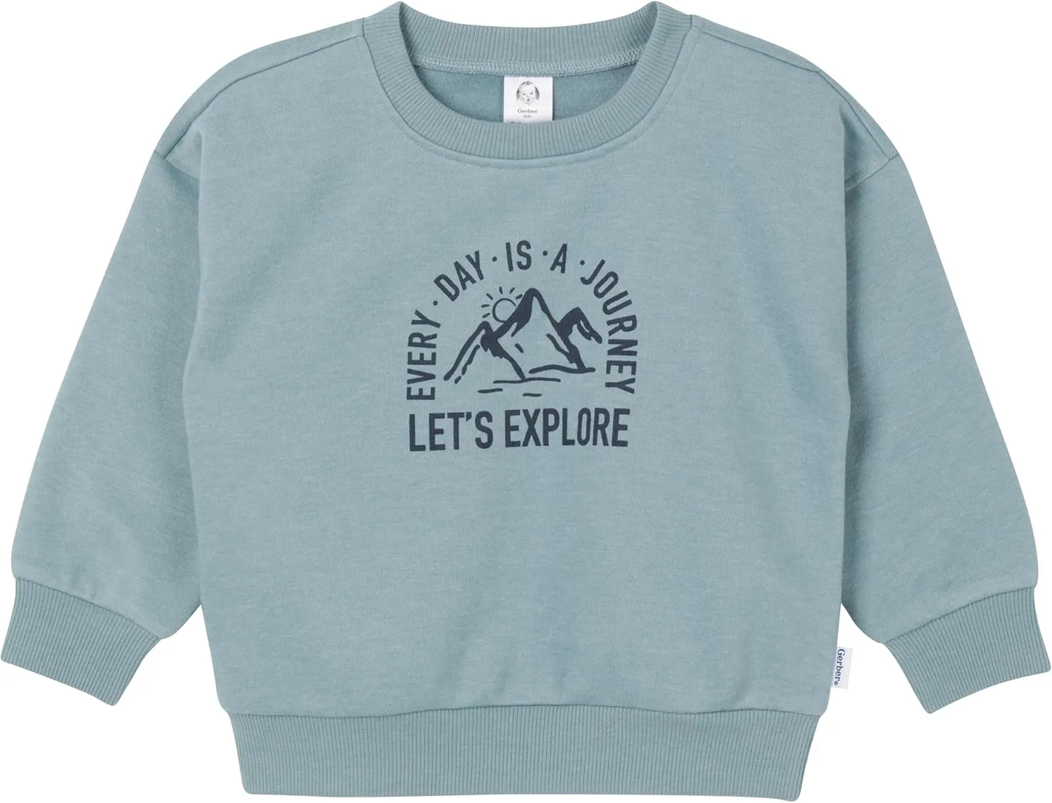 Gerber Baby & Toddler Boys' 2-Piece Fleece Sweatshirt and Jogger Set