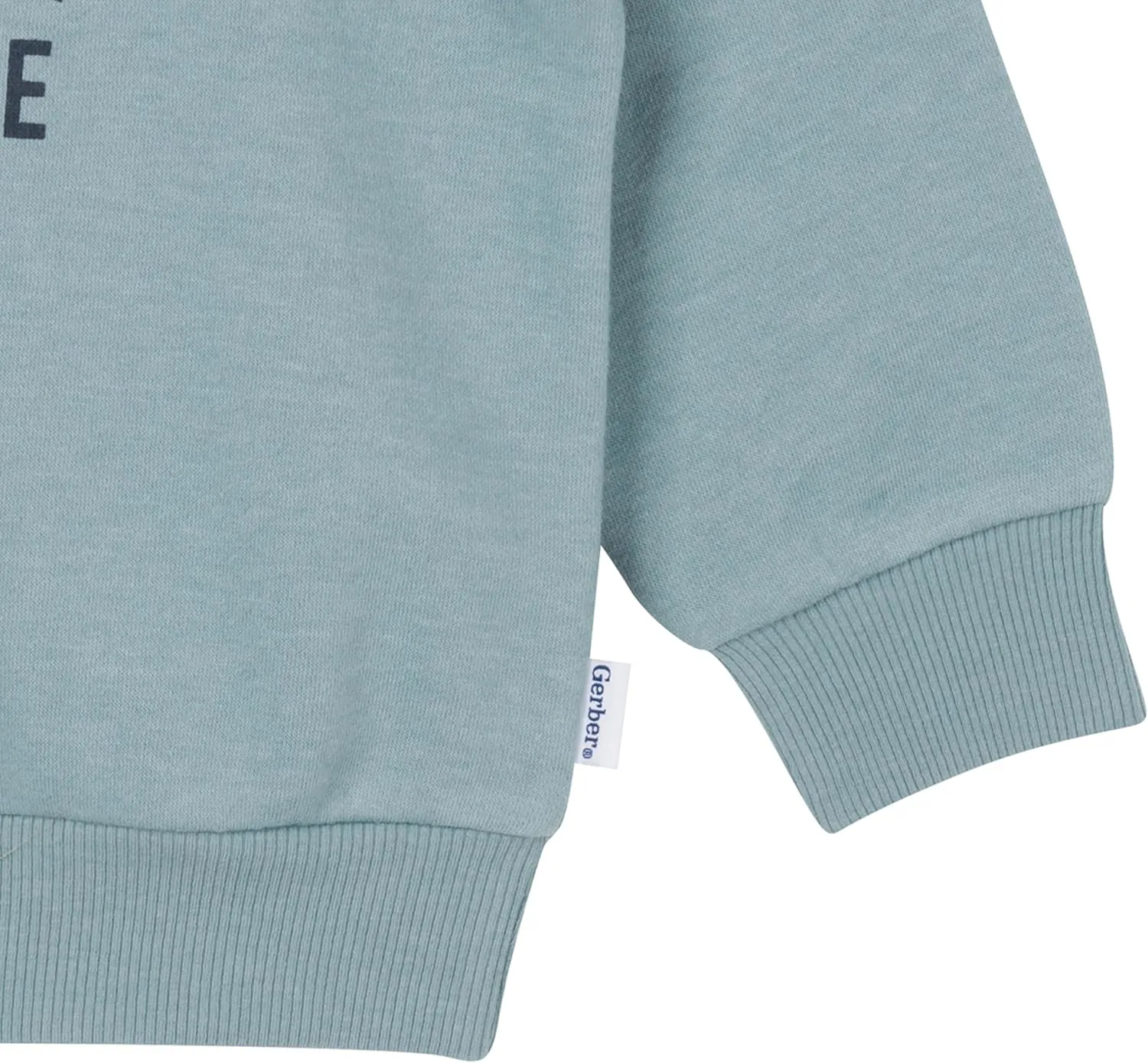 Gerber Baby & Toddler Boys' 2-Piece Fleece Sweatshirt and Jogger Set