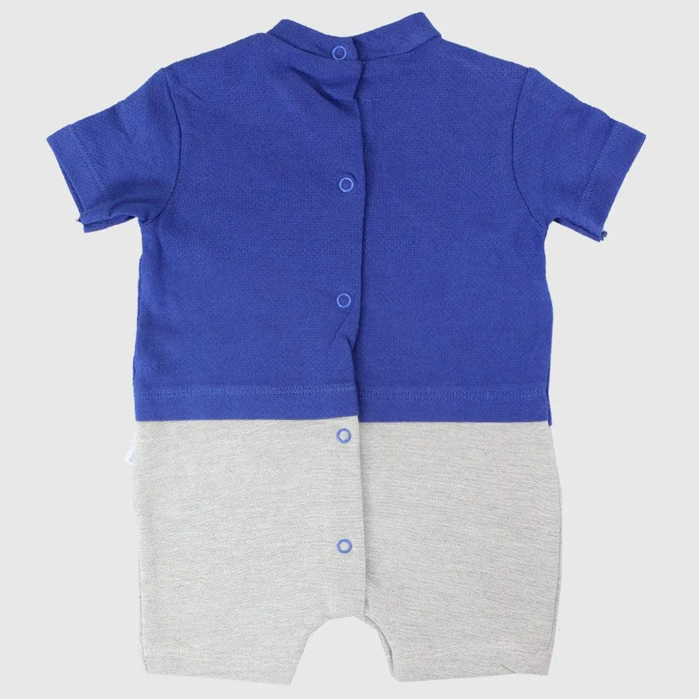 Graphic Dino Short-Sleeved Romper