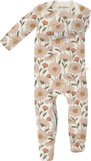 GUNAMUNA Unisex Baby, Toddler Ultra-Soft Convertible Pajama, Footie Romper Sleeper with Diaper Zipper for Easy Changing