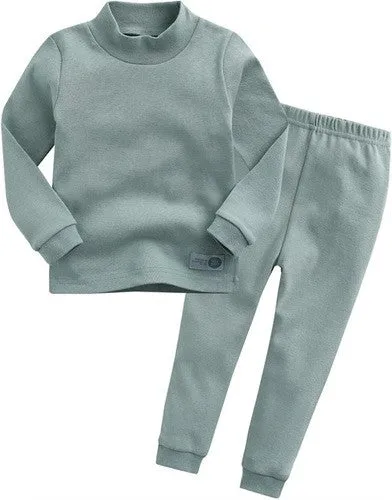 Half Neck Long Sleeve Pajama