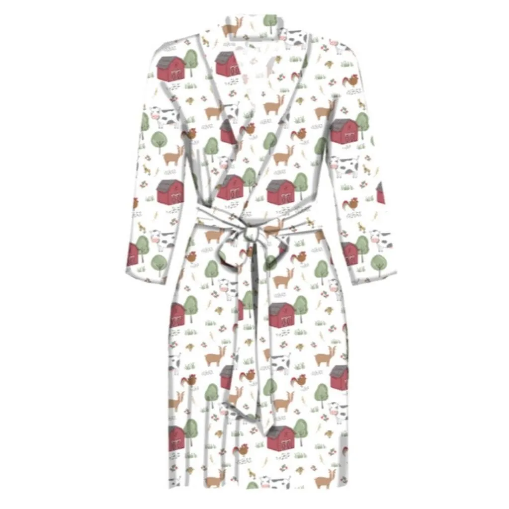 Happy Farms SUPER SOFT Pajamas and Robe Collection- by Jane Marie