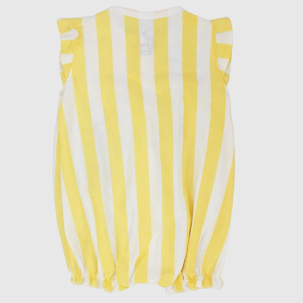 Ice Cream Cone Sleeveless Romper
