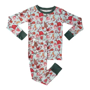 In My Jammers x Bre Sheppard Christmas Doodle Dreams L/S 2pc PJ Set - Blue