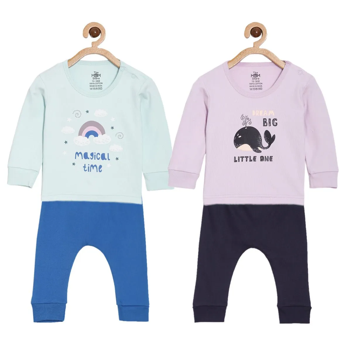 Infant Set Combo of 2- Magical Time & Dream Big