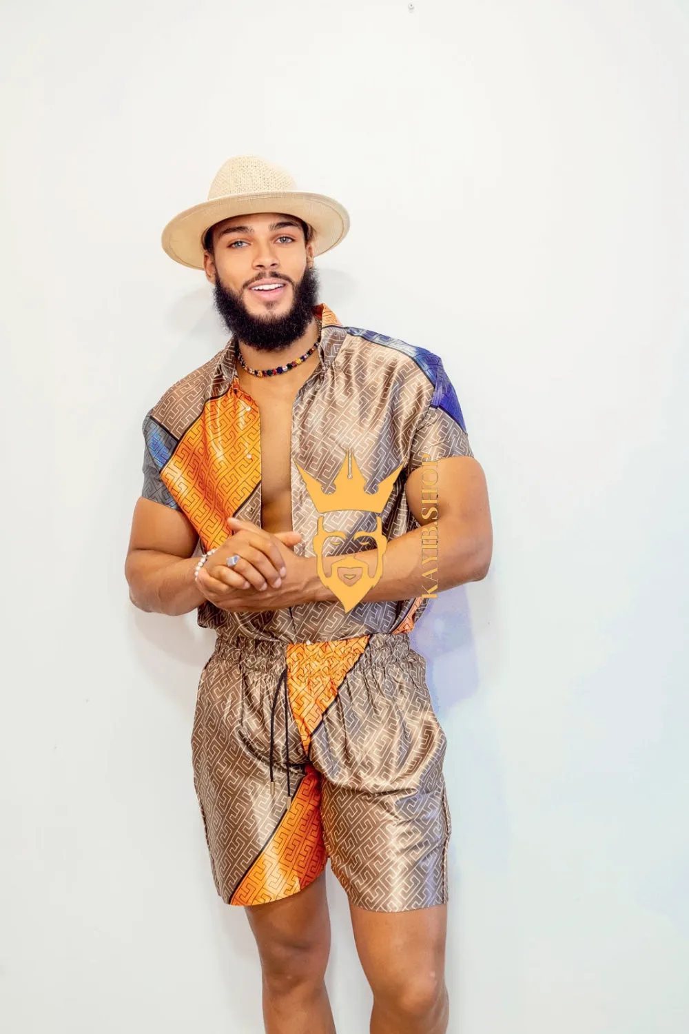 KAYIB Luxury Barroco Silk Outfit - Stand Out in Style this Summer - Premium Comfort Guaranteed