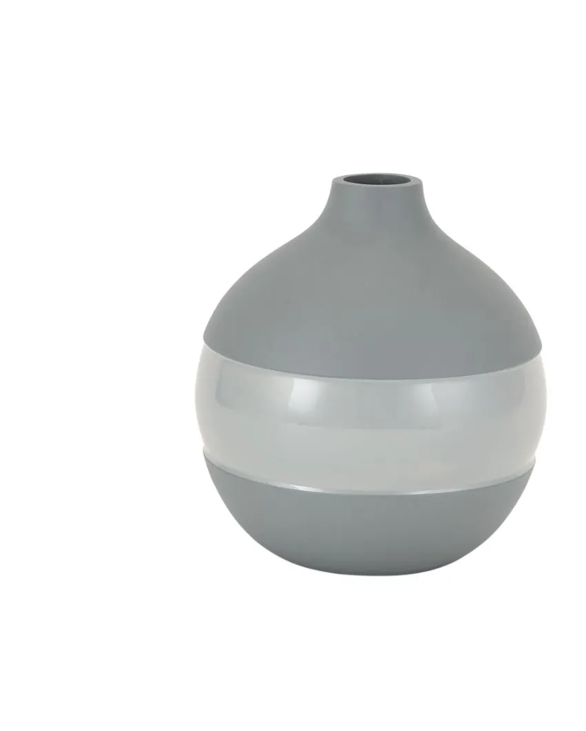 Klova Enamel Vase | 6 x 6 inches