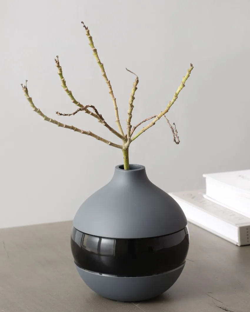 Klova Enamel Vase | 6 x 6 inches