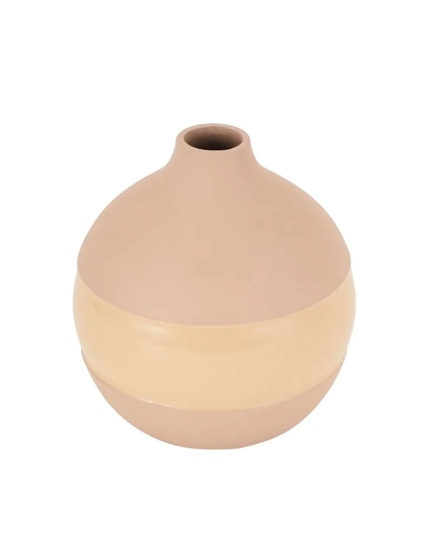 Klova Enamel Vase | 6 x 6 inches