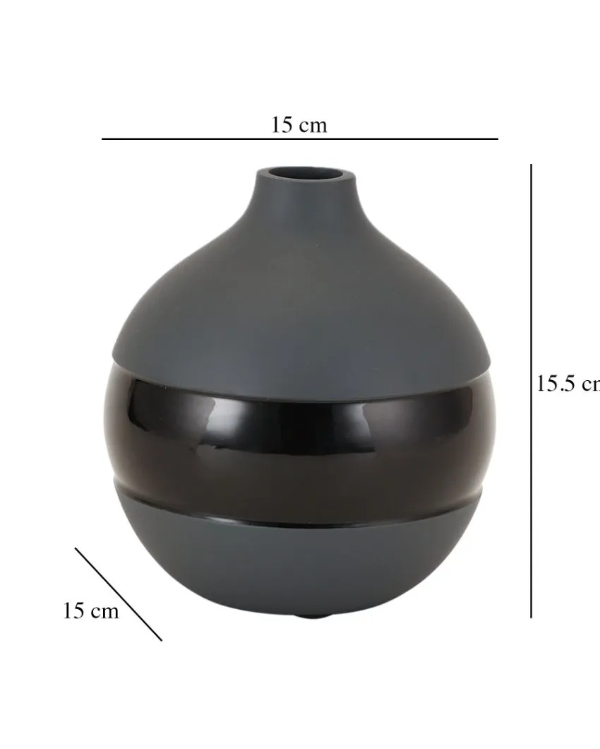 Klova Enamel Vase | 6 x 6 inches