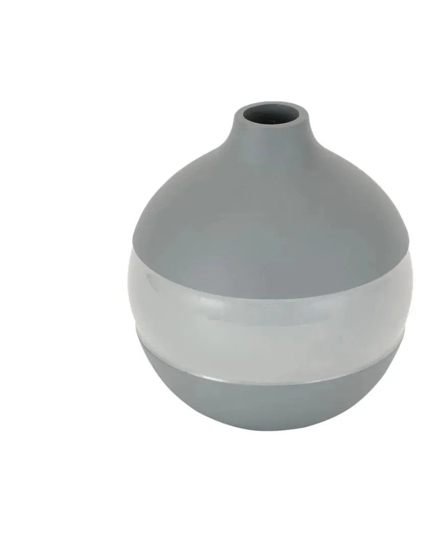 Klova Enamel Vase | 6 x 6 inches