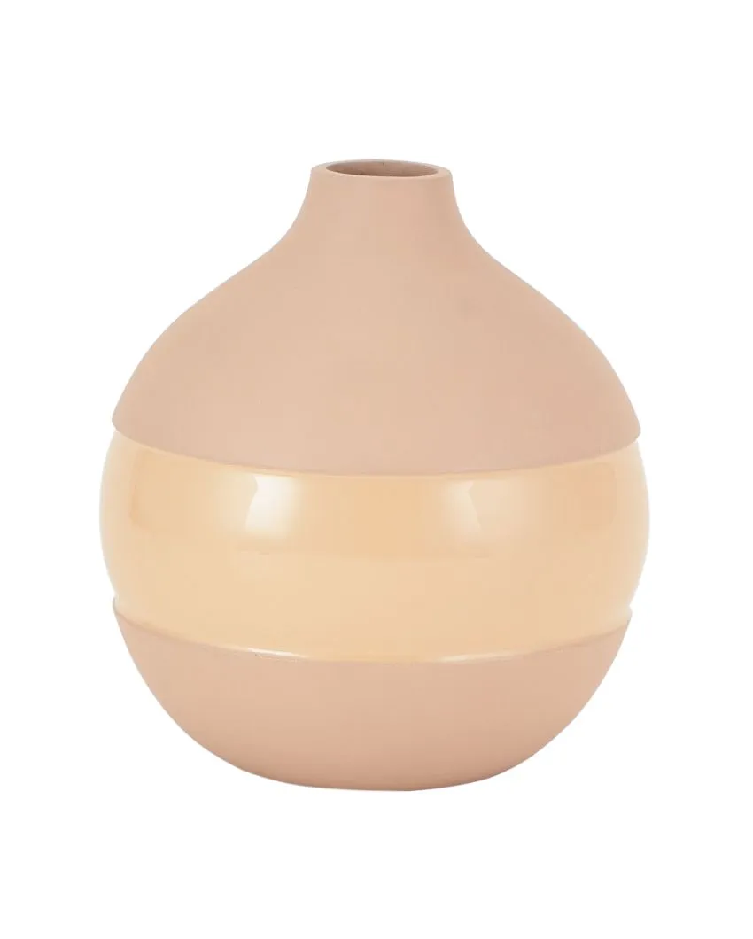 Klova Enamel Vase | 6 x 6 inches