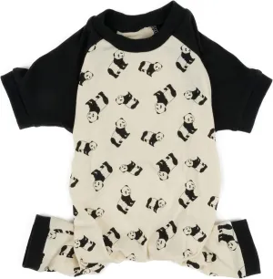 Leveret Dog Pajamas Matching Christmas Pjs for Dogs 100% Cotton (XXX-Large, Panda)