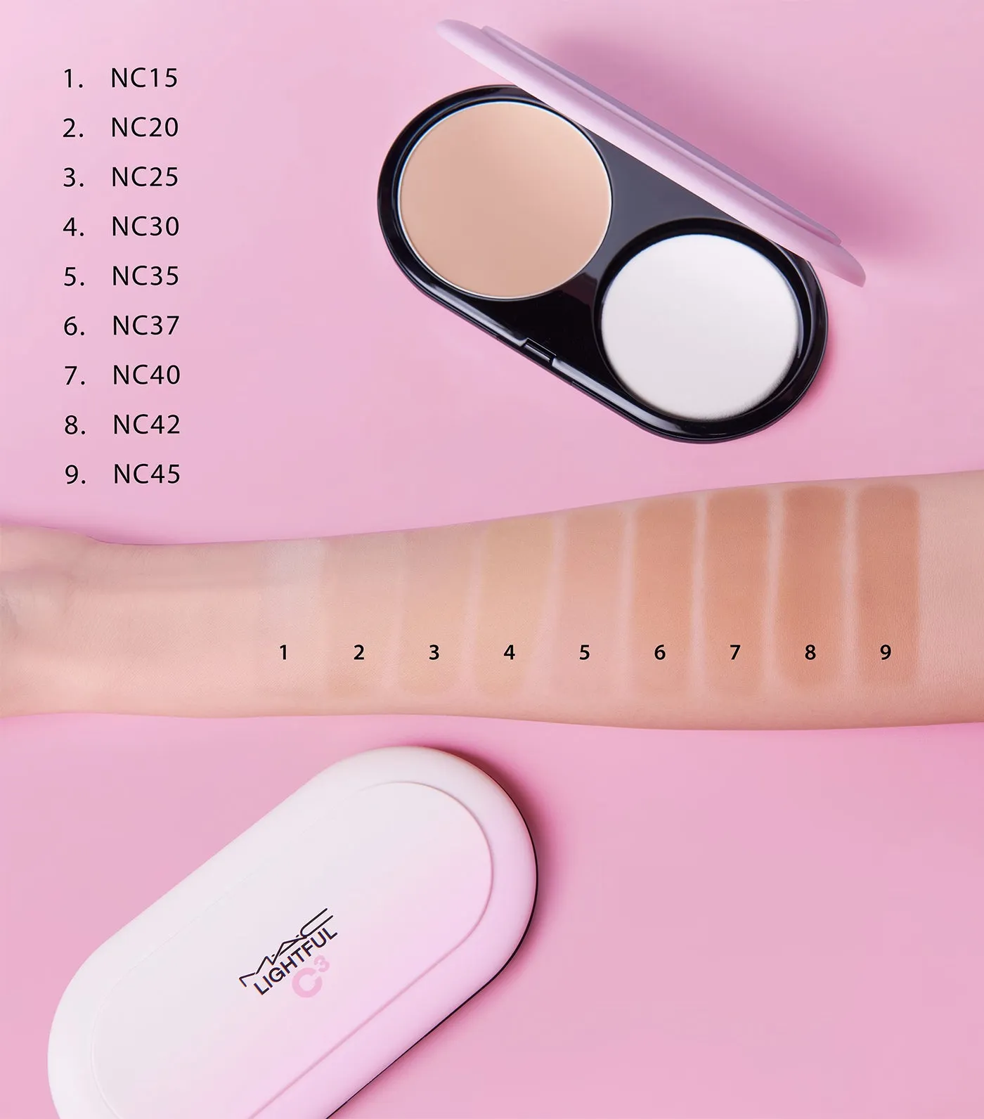 Lightful C³ Natural Silk Powder Foundation SPF 15/PA   Refill