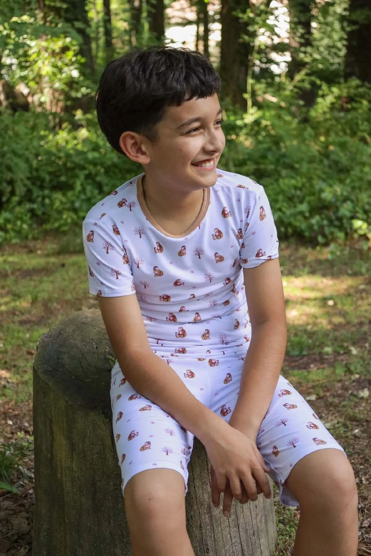 Macaque | Short Sleeve Pajamas