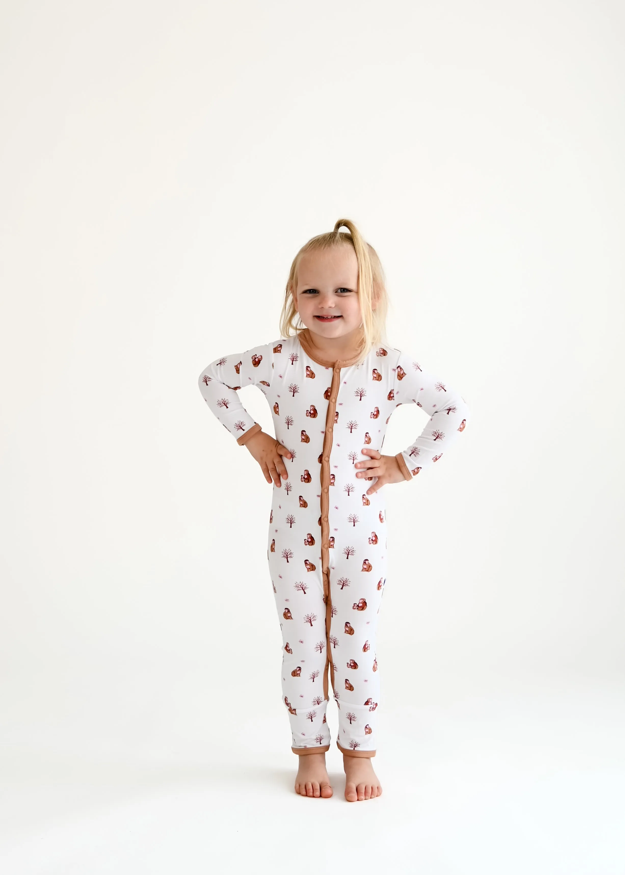 Macaque | Snap Romper