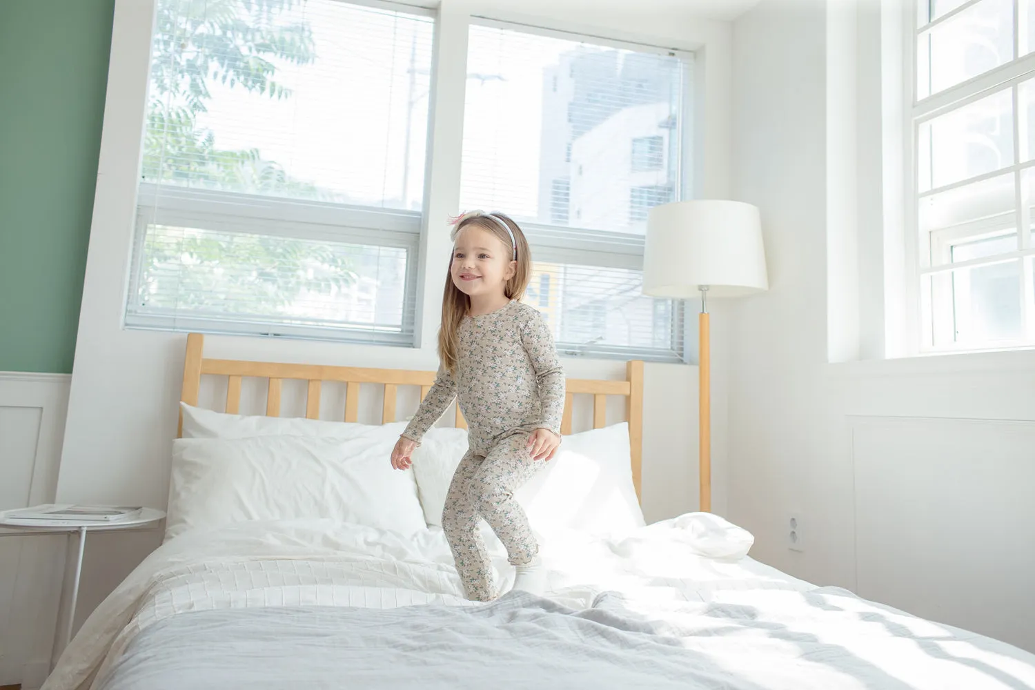 Maybee Beige Long Sleeve Pajama
