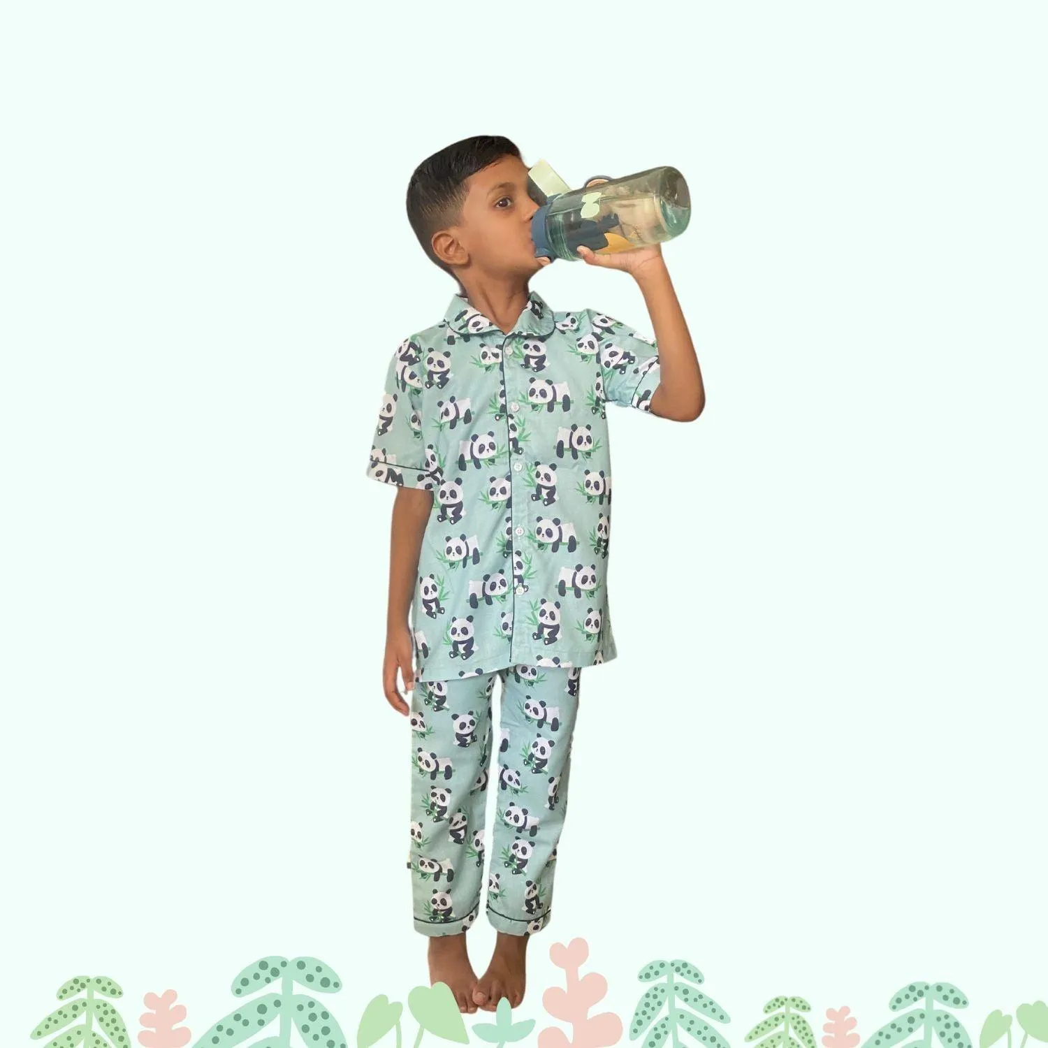 Panda Pajama Set