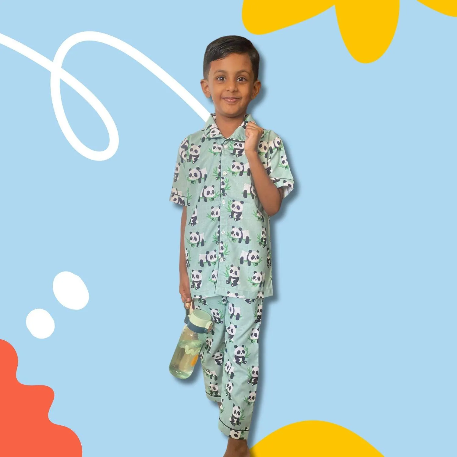 Panda Pajama Set