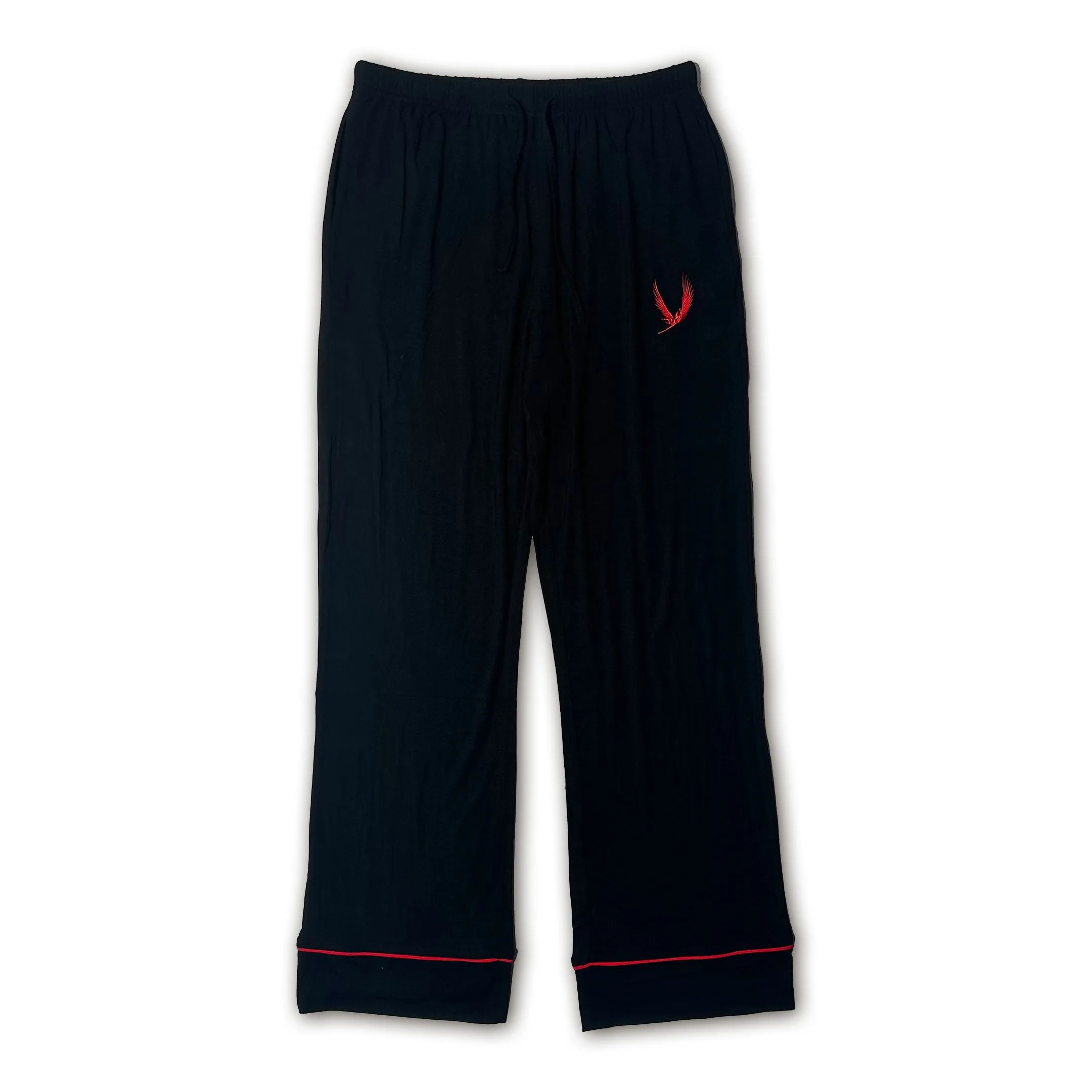 Queen Pajama Set (Red/Black)
