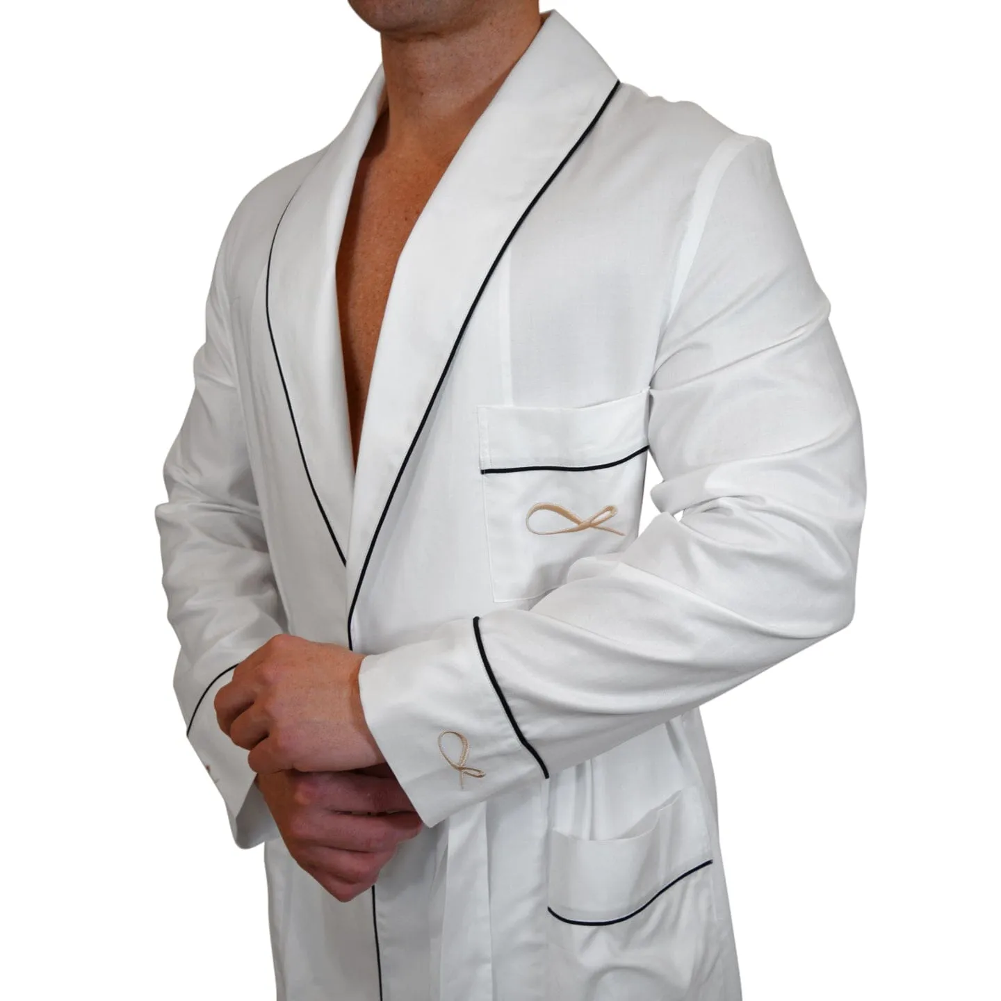 Rejuvenate Bathrobe In White
