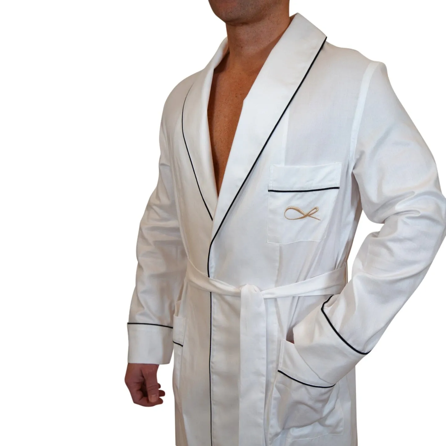 Rejuvenate Bathrobe In White