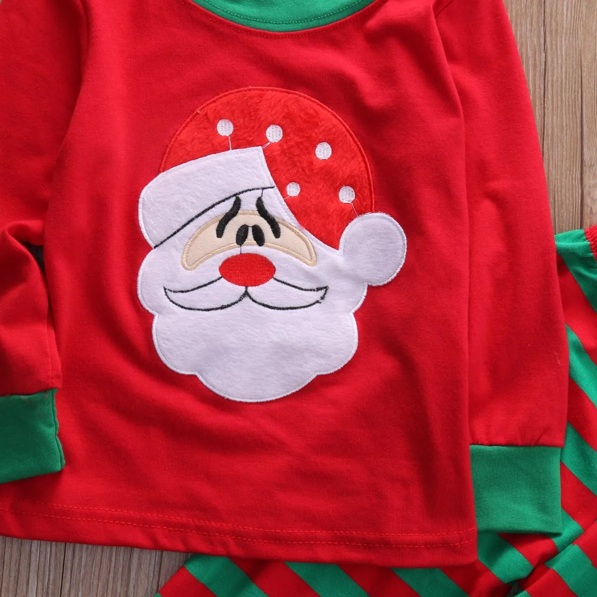 Santa Striped Pajamas
