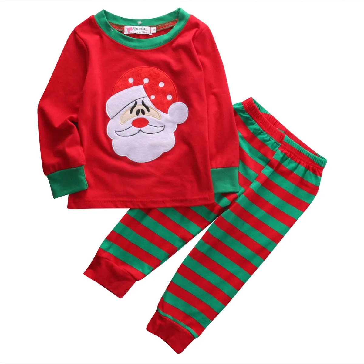 Santa Striped Pajamas