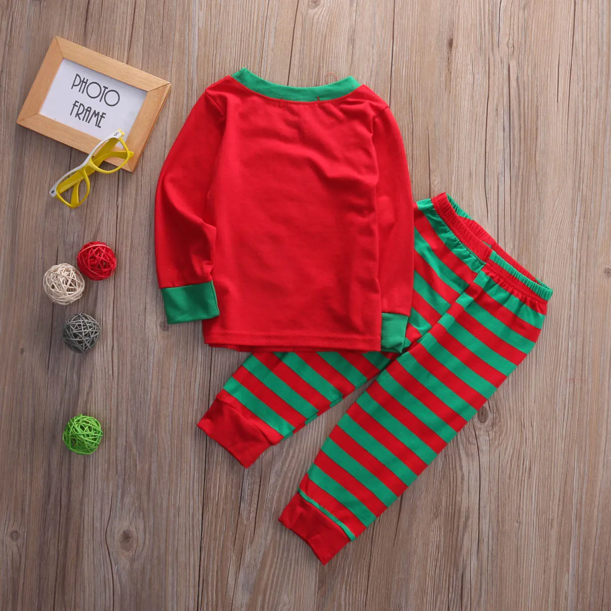 Santa Striped Pajamas